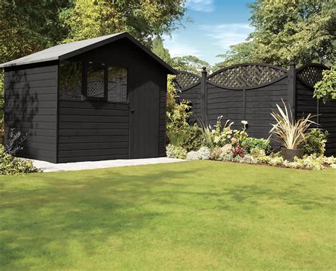 tudor black oak fence paint|ronseal fence life plus black.